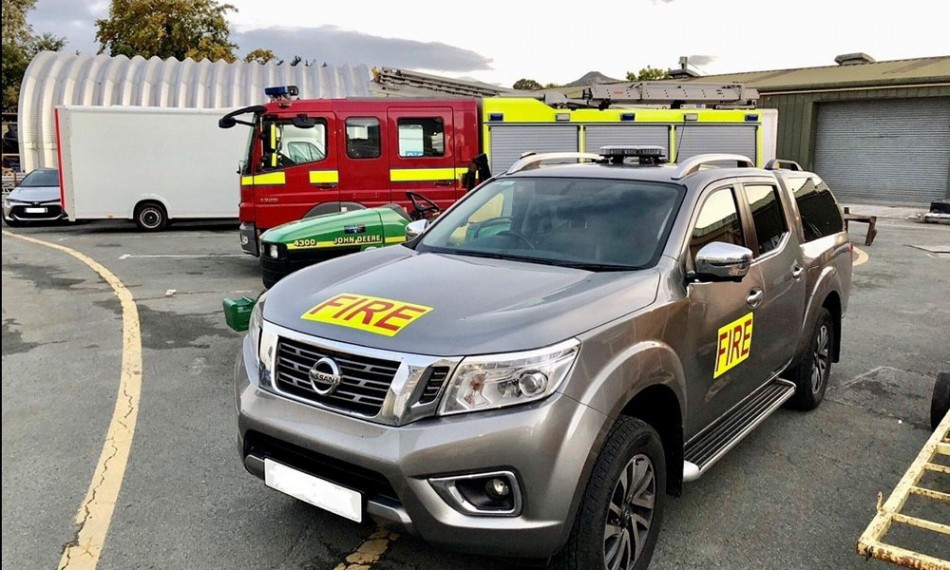 Fire cover vehicle for hire from Fire-Medics, Event Fire, Rescue & Emergency Medical Cover specialists, Belfast, Dublin, Cork / Donegal / Sligo, Ireland