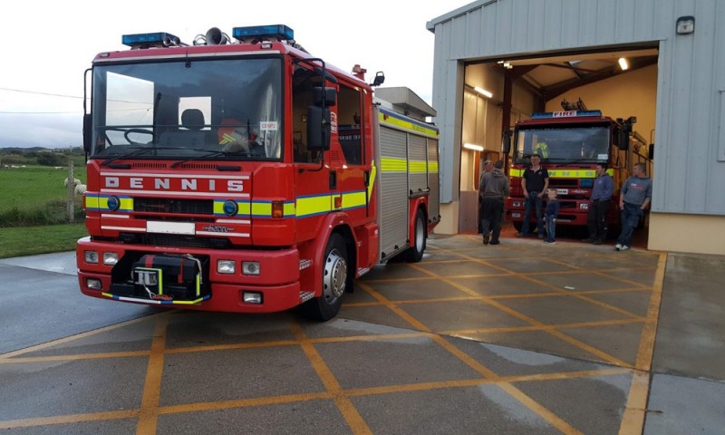 Dennis fire engines for hire from Fire-Medics, Event Fire, Rescue & Emergency Medical Cover specialists, Belfast, Dublin, Cork / Donegal / Sligo, Ireland