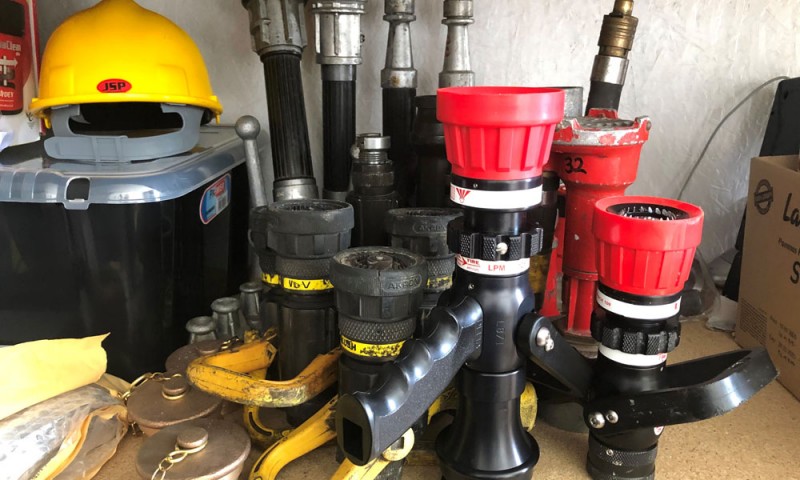 Hose nozzles supplied by Fire-Medics, Event Fire, Rescue & Emergency Equipment Hire,  Belfast, Dublin, Cork / Donegal / Sligo providing an all Ireland service