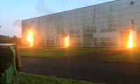 Factory Fire Explosion Special effects - Fire & Rescue and Medical Services supplied by Fire-Medics - Event Fire, Rescue & Emergency Medical Cover for Film, TV and SFX, Belfast, Dublin, Cork / Donegal / Sligo providing an all Ireland service