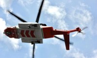 Rescue Helicopter taking off  -  Aviation Crash Rescue Cover for air shows, air displays, fly-ins, flying operations, test flights supplied by Fire-Medics, Event Fire, Rescue & Emergency Medical Cover, Belfast, Dublin, Cork / Donegal / Sligo, Ireland